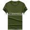 100% cotton plain t shirt/longline t shirt/extended t shirt