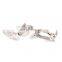 Sliver Plated Heart Wing For Men's Cufflinks Wedding cufflink