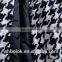 China garment factory wholesale suit collar tweed print wool coat