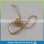 Custom general circular plastic fashion colorful seal tag for clothes