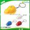 Winho mini printed Light Up Hard Hat Keytag