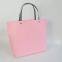 China pink paper jewellery gift bag