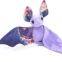Purple galaxy bat plush toy