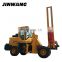 Four-wheel hydraulic hammer highway guardrail pile driver made in China