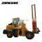 Four-wheel hydraulic hammer highway guardrail pile driver made in China