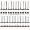 Intake Exhaust Engine Valves For Audi Volkswagen 1.8L TURBO DOHC 20V 97-06 058 109 601*30