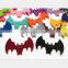 Die cut Halloween Felt bats for Spooky Decorations & Costumes