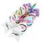 7inch Girl Unicorn Hair Bow Kids Handmade Rainbow Sequin Boutique Hairbands 12styles