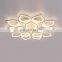 contemporary led luxury flower ceiling lamp with remote control from Zhongshan