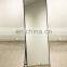 Wooden Frame Bathroom Standing Flooring Decorative Mirror