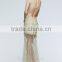 2015 Spring Silver Embroidery Sweetheart Floor Length Evening Dress