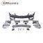 S Class w221 body kit with front bumper grille side mirrors rear bumper and muffler tips for S65 s63 2006-2012year