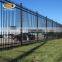 Hot sale best price powder coating rod wrought iron fence philippines