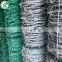 Chain link fence top barbed wire hot galvanized iron razor blade wire