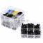 Car Retainer Clips & Plastic Fasteners Kit Fender Rivet Clips, 16 Most Popular Sizes Auto Push Pin Rivets Kit