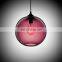 Colorful Glass Sphere Pendant Lamp E27 Retro Indoor Decorative Lighting