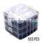 635pcs Car Push Retainer Clips /auto Fasteners Assortment Clips Rivet Bumper Kit Plastic Box with 5 Tools 5 Straps 635PCS/SET