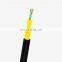 Support outdoor 12 hilos fibra 9 6 24 48 96 core fibre cable pve-2020 cable optical fiber adss cable