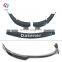 Honghang Auto Accessories Wholesale Front Lips Gloss Black Front Bumper Lip Splitter For Dodge Challenger SXT SRT 2012-2019