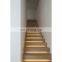 Stainless Steel Handrail Interior Easy Installation Stairs Double Stinger Stair For Curved Staircase