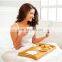 2019 custom new design bamboo serving tray for food