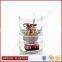 4 Tiers Round Modern Clear Acrylic Jewelry Rotating Jewelry Display Cabinet Showcase