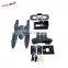 Black Tire Carrier With License Bracket for Jeep Wrangler JL