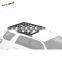 Black platform roof rack for Jeep Wrangler JL with 4 door