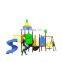 outdoor playground equipment children slide and steel swing sets for children