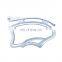 QCP-C124 PU Handrail Armrest For Barber Chair
