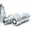 integrated flat face cartridge quick couplings suitable for hydraulic multiconnections and manifolds