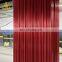 ZHONGLIAN Making Splicing Aluminium Wall Anodized Aluminium Profiles Strong Red