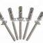 Custom m6 stainless steel round carbon steel hex socket round head shoulder hollow bolts manufacturer