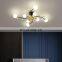 Simple And Modern LED Pendant Light Luxury Living Room Chandelier Lamp 2022 New Nordic Black Ceiling Lamp