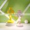 New European Style Retro Lotus Night Lamp Bedroom Bedside Desk Lamp Mini Simple LED Table Light