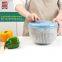 Kitchen Accessories Home and Kitchen Gadgets Salad Spinner Fruit and Vegetable Dehydr or Salad Dryer Spinners with Vegetable Basket Household