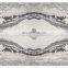 White Volakas marble interior wall cladding, book match wall decoration