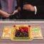 Bamboo Cheese Board Cheese Plate Charcuterie Board With Ceramics Plates
