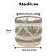 High Quality Set of 2 Seagrass Planters With Black String Storage Basket Plant Holder Storage Basket