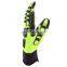 Oil Field Resistant Cotton Palm Impact Oil And Gas Industry Working Safety Gloves