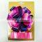 2014 Festive Decoration Pom Pom Bow and Colorful Ribbons for gift decoration