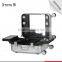 Hot sale aluminum cosmetic case with led light and mirror