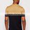Dri Fit Shirts wholesale Cotton Knitted T-Shirt with Blocked Sleeve