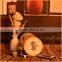 plain top LED flameless candle wax, birthday soy candle wax/