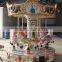 2016 popular luxury carousel funny kiddie carousel park rides