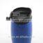 Promotional double wall stainless steel travel mug with flip -up lid