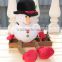 plush snowman for Christmas/stuffed snowman for christmas gifts