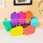 2015 Fashionable Silicone cosmetic bag/colorful cosmatic bags