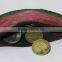 Handmade Jewelry pouches Leather coin purse zippered wallet