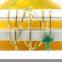 Synthetic Kiwi Green Opal Cross Pendant With 18K Plated 925 Sterling Silver Chain Necklace